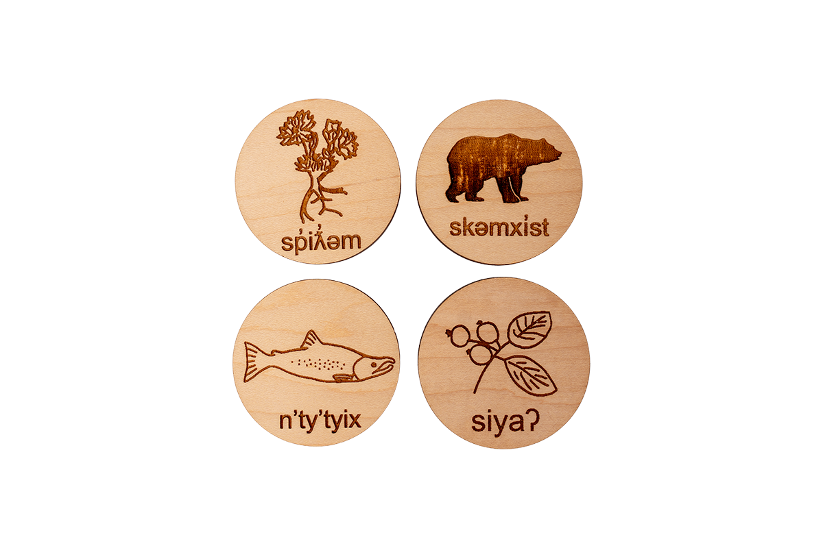 Four Food Chiefs Play Dough Stamps