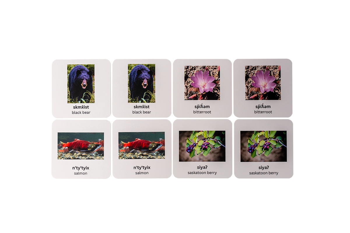 Four Food Chiefs Matching Game