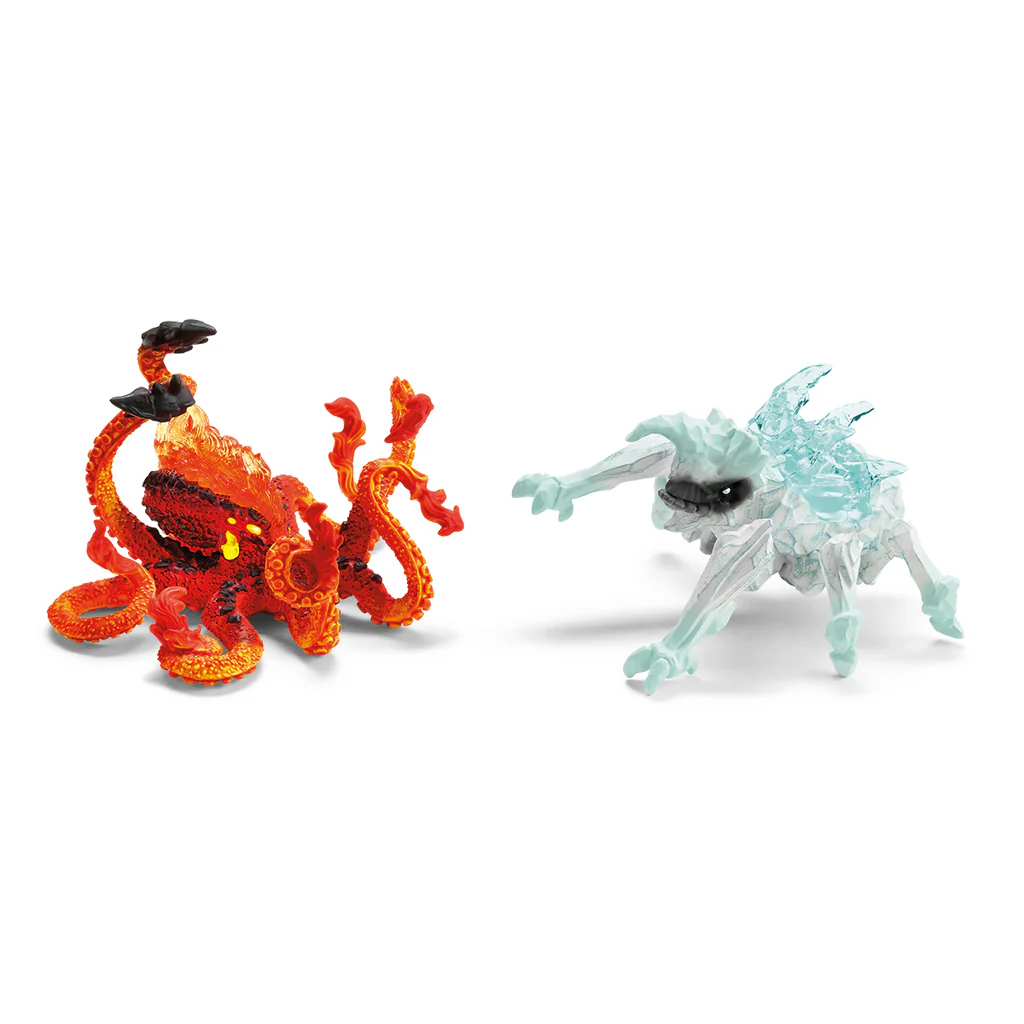 Schleich Ice Bug vs. Fire Kraken