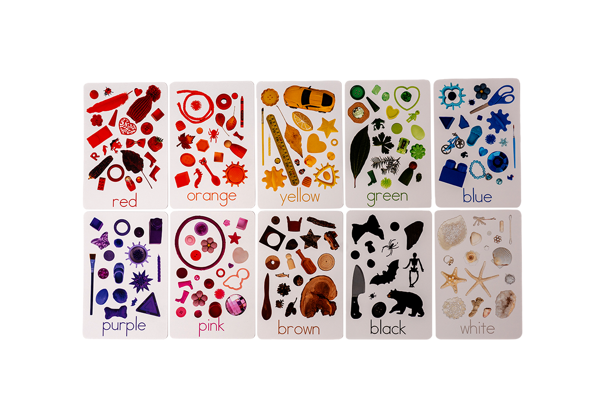 'Seek & Find Colours' Card Set