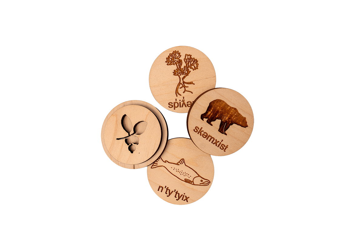 Four Food Chiefs Play Dough Stamps