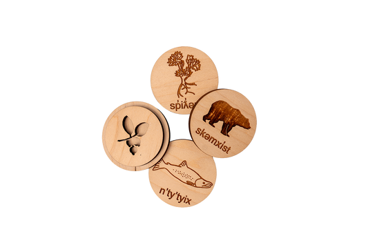 Four Food Chiefs Play Dough Stamps