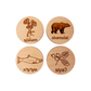 Four Food Chiefs Play Dough Stamps