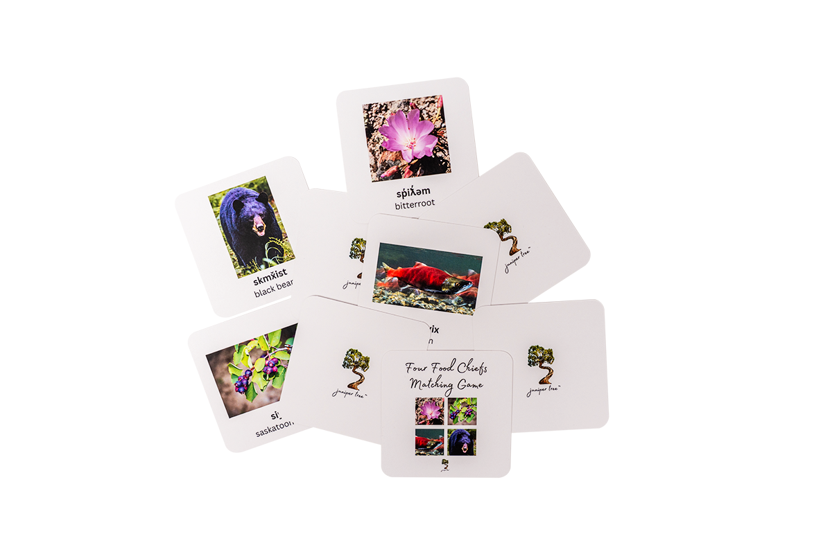 Four Food Chiefs Matching Game