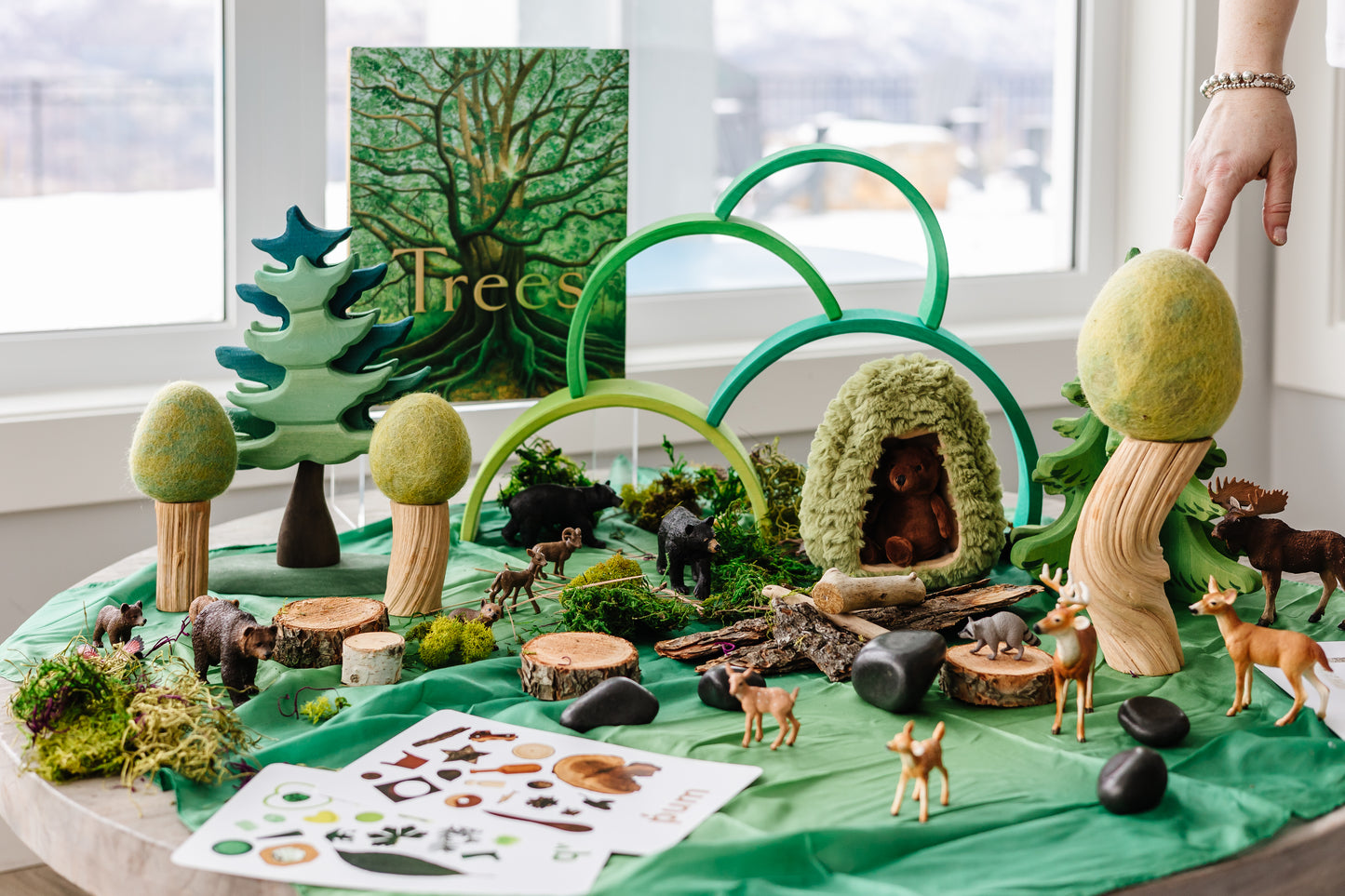 In the Woods - Toob by Safari Ltd. - Animal Figurines