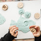 Winter Tracks Play Dough Stamps