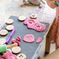 Four Food Chiefs Play Dough Stamps