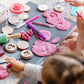 Four Food Chiefs Play Dough Stamps