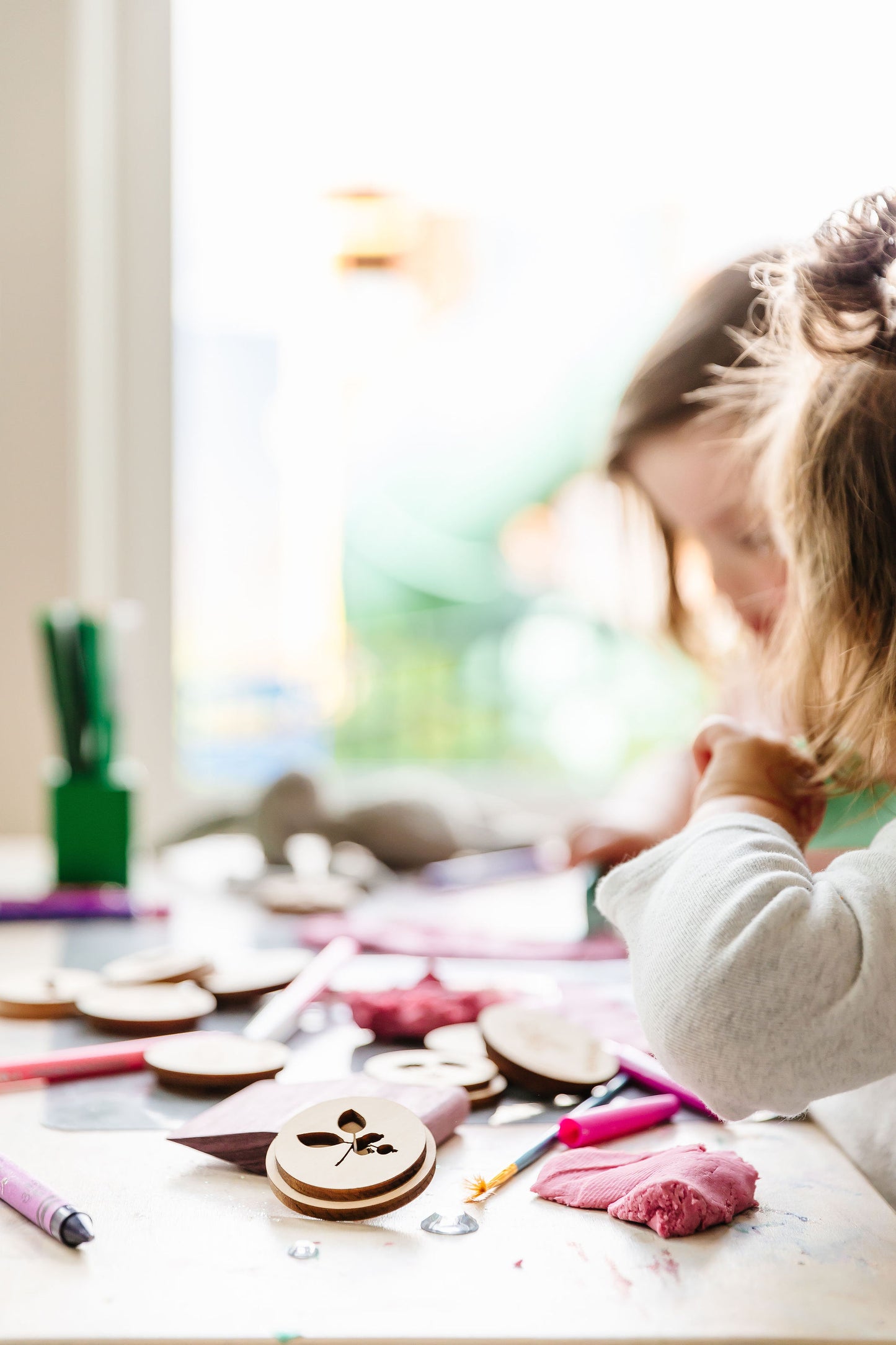 four food chiefs play dough stamps