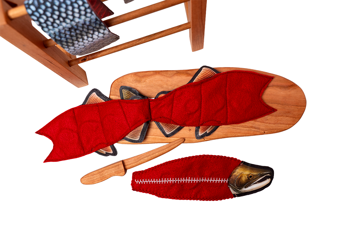 Spawning Red Salmon Essentials