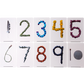 Summer 'Seasonal Numbers' Card Set