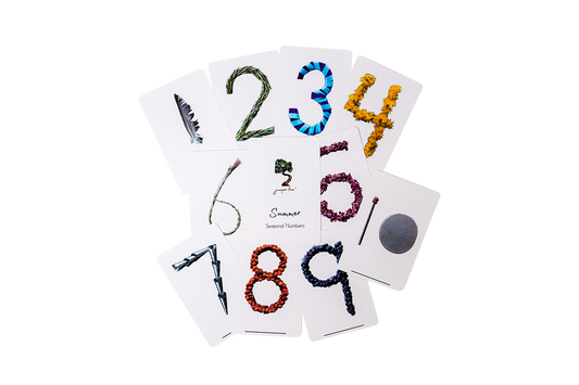 Summer Seasonal Number Cards