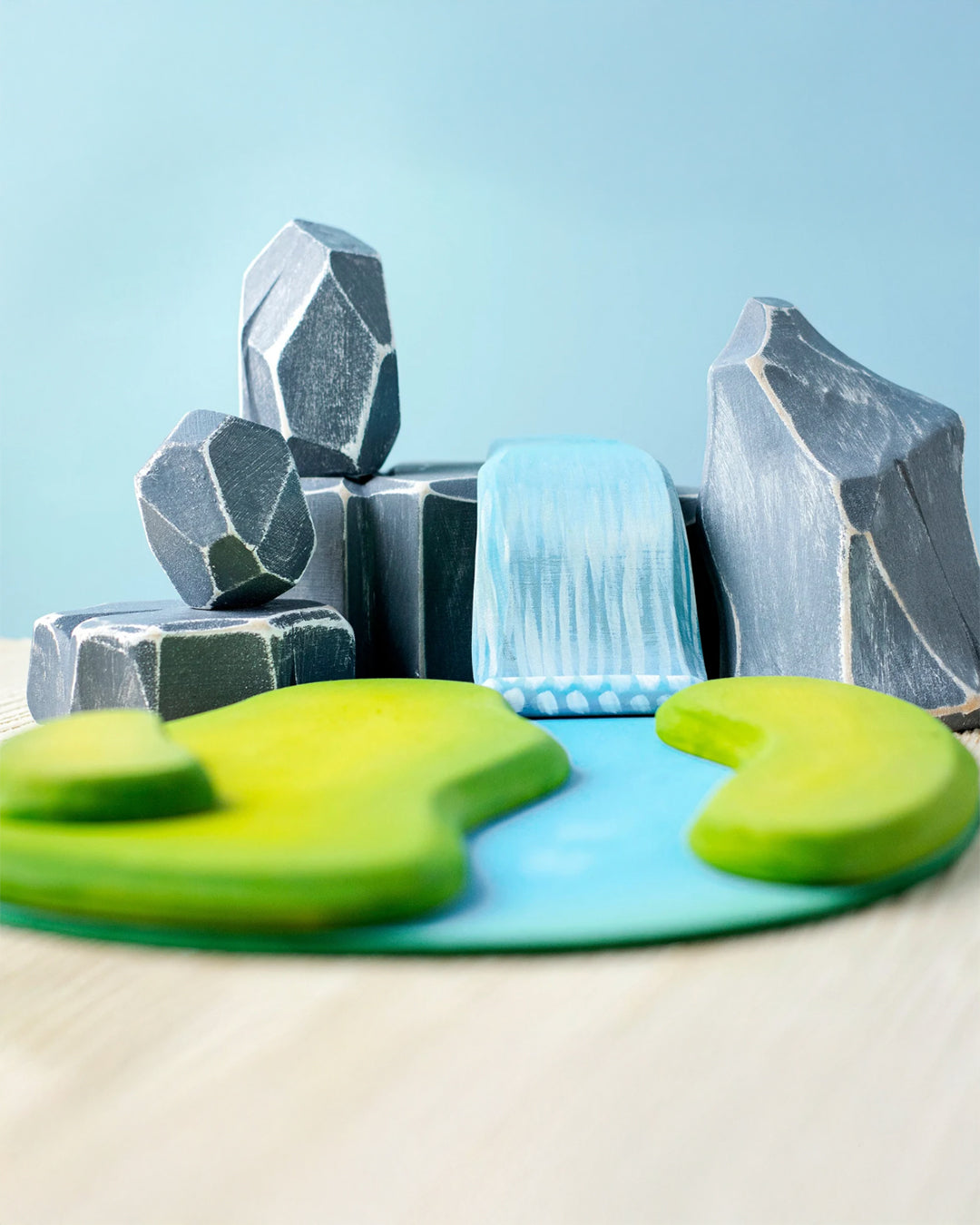 Waterfall, River and Rocks from Bumbu Toys