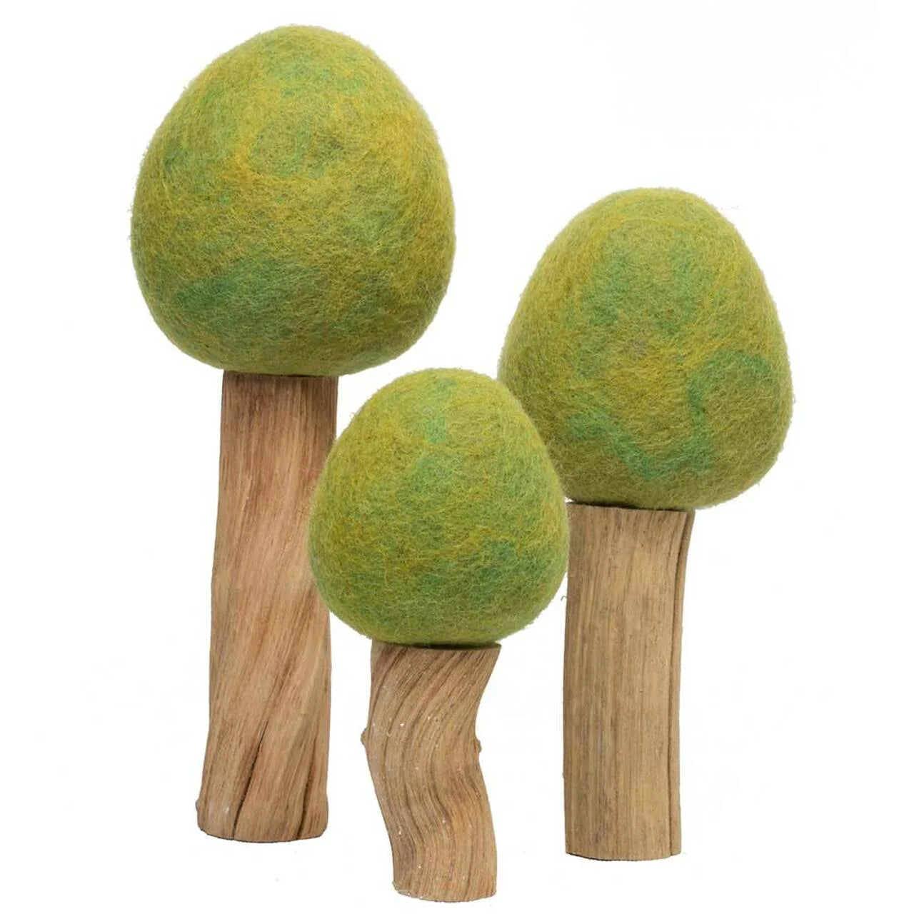 Papoose Spring Trees - Earth - 3 pcs